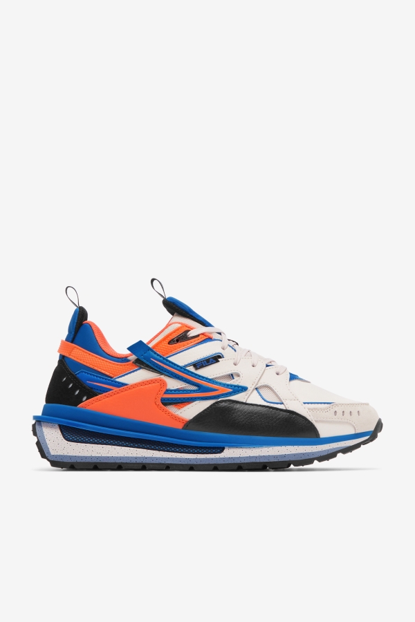 White-Black-Blue Men's Sandenal Fila
