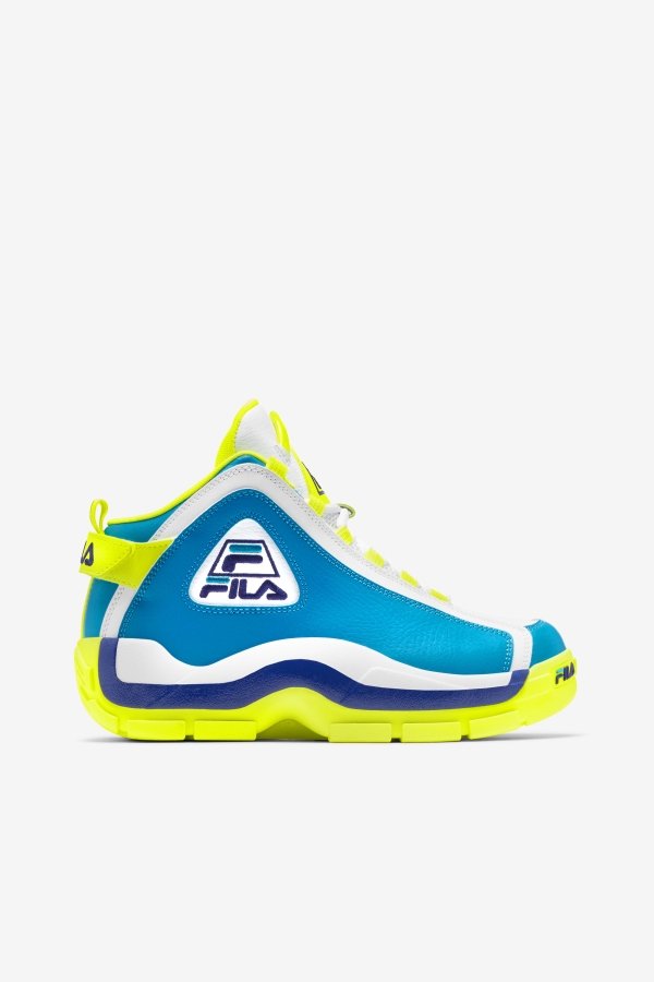 Atomic Blue-Yellow-White Women's Grant Hill 2 Fila