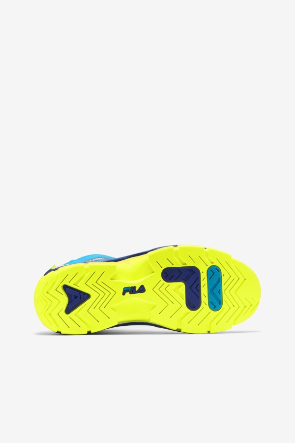 Atomic Blue-Yellow-White Women\'s Grant Hill 2 Fila