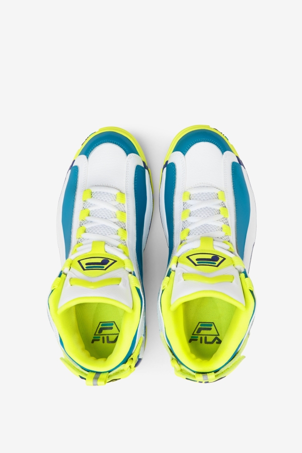 Atomic Blue-Yellow-White Women\'s Grant Hill 2 Fila