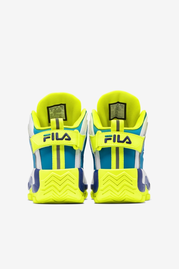 Atomic Blue-Yellow-White Women\'s Grant Hill 2 Fila