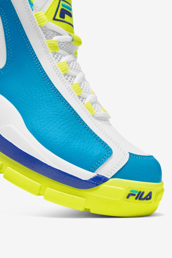 Atomic Blue-Yellow-White Women\'s Grant Hill 2 Fila
