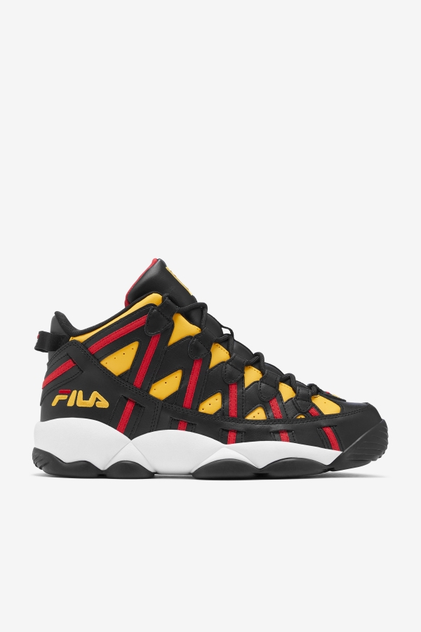 Lemon-Black-Red Men's Stackhouse Spaghetti Fila