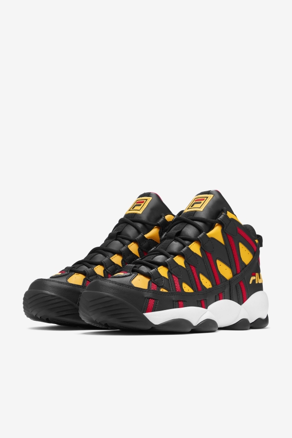 Lemon-Black-Red Men\'s Stackhouse Spaghetti Fila