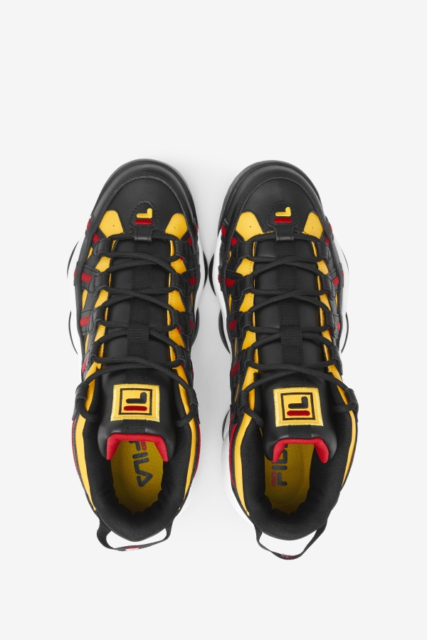 Lemon-Black-Red Men\'s Stackhouse Spaghetti Fila