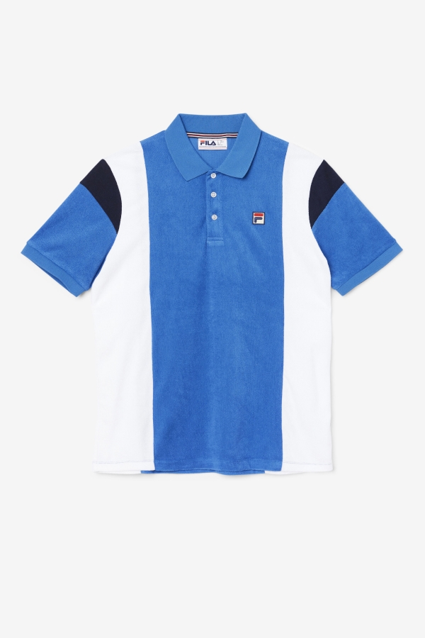 Astro Terry Polo Fila Strong Blue-White-Navy