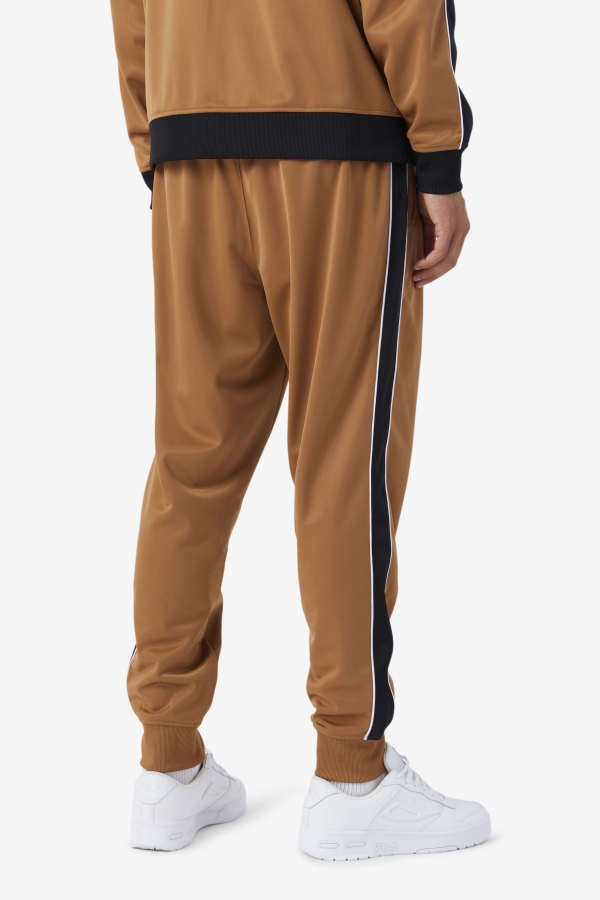 Tobacco Brown-White 2Pac Track Pant Fila
