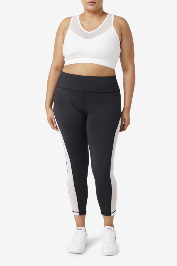 Forza Contrast 7-8 Leggings Fila Black-White