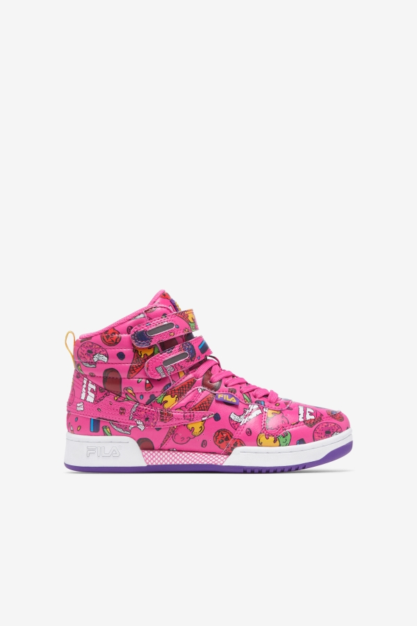 Sugar Plum-Purple-Lemon Fila Little Kids' F-14