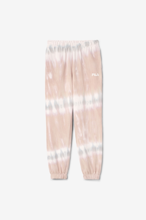 Fila Raleigh Tie Dye Jogger Gardenia-White-Belgian Block