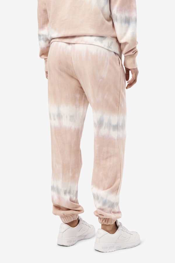Fila Raleigh Tie Dye Jogger Gardenia-White-Belgian Block