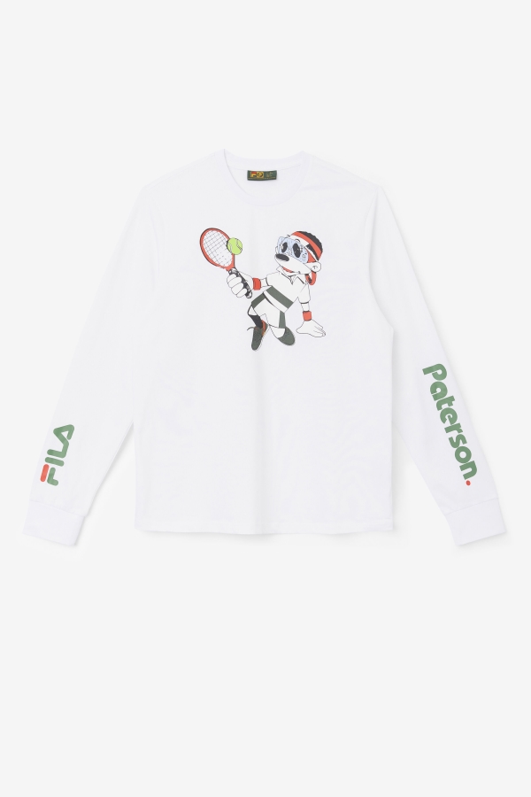 Fila White FILA X Paterson Long Sleeve Tee