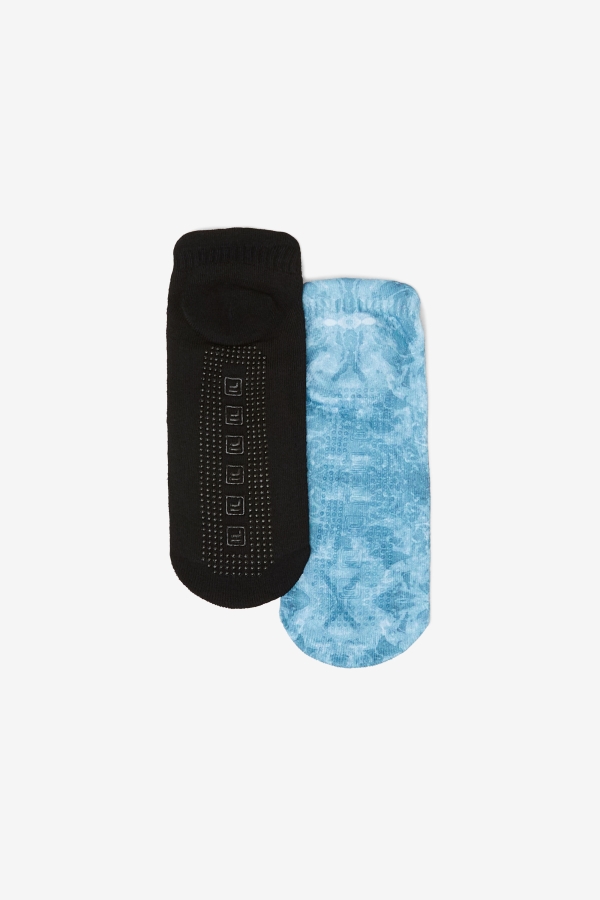 Multi Women\'s Tie Dye Grip Sock 2-Pack Fila