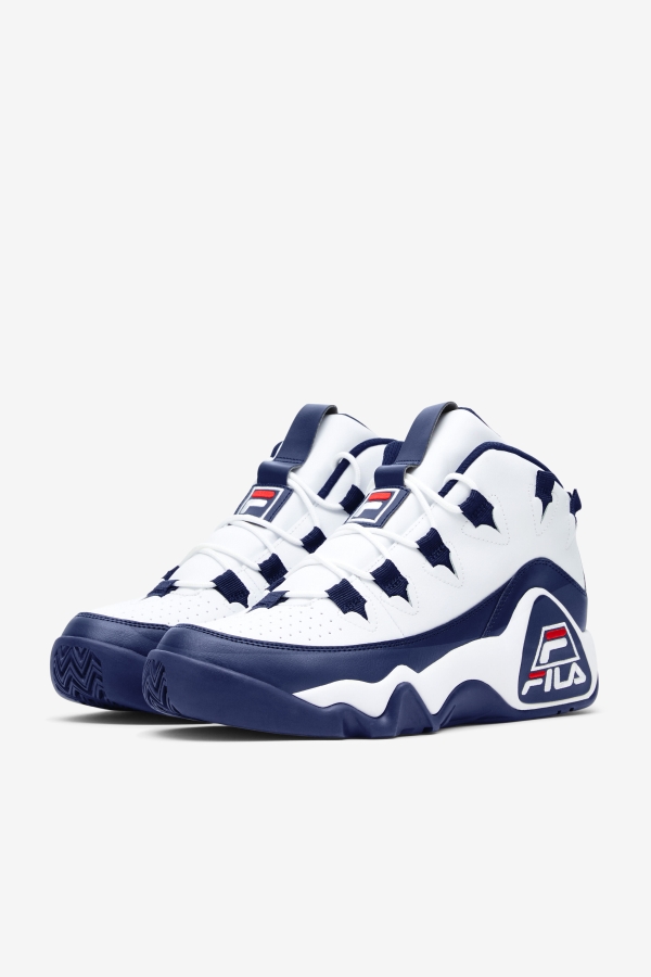 Fila Men\'s Grant Hill 1 White-Navy-Red