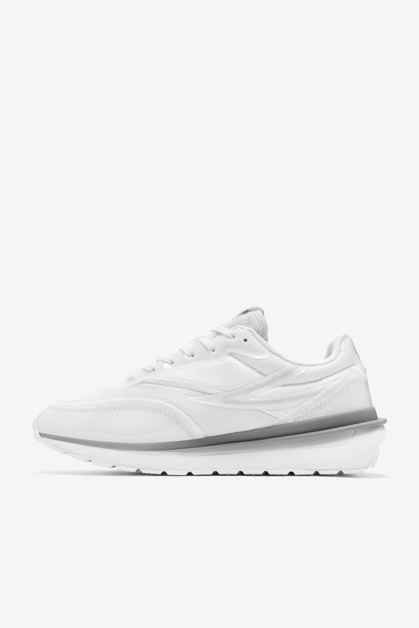 Fila Men\'s Renno Patched White-Glacier Gray