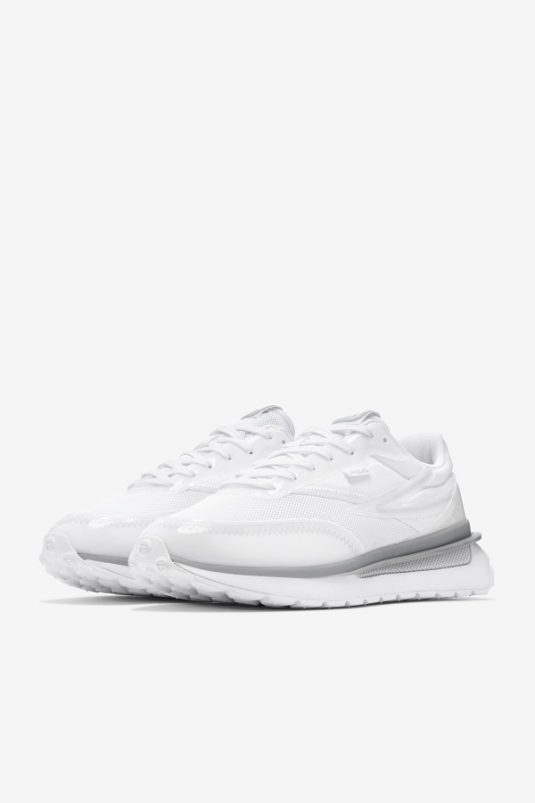 Fila Men\'s Renno Patched White-Glacier Gray