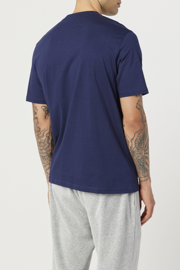 Navy-White-Red Fila borough tee