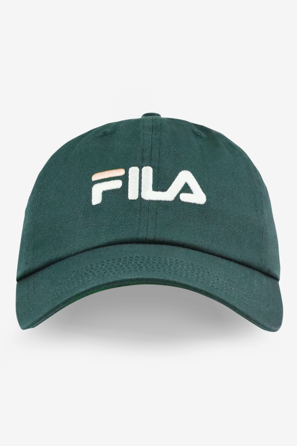 Junebug Embroidered Logo Baseball Hat Fila