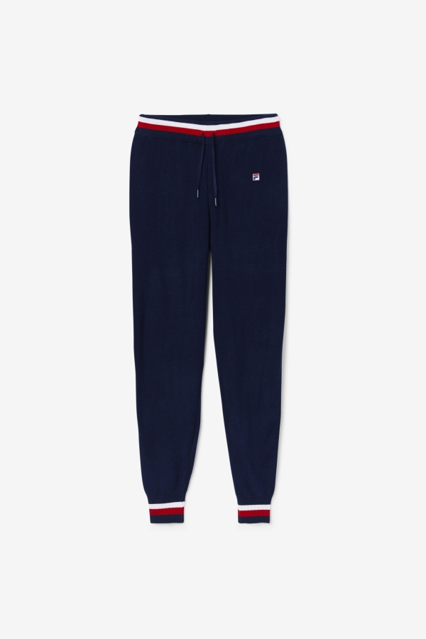 Frankie Knit Pant Fila Navy-Red-White
