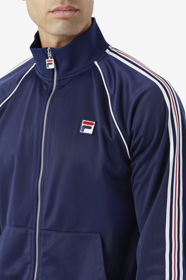 Fila Lavin Track Jacket Navy-Egret-Red