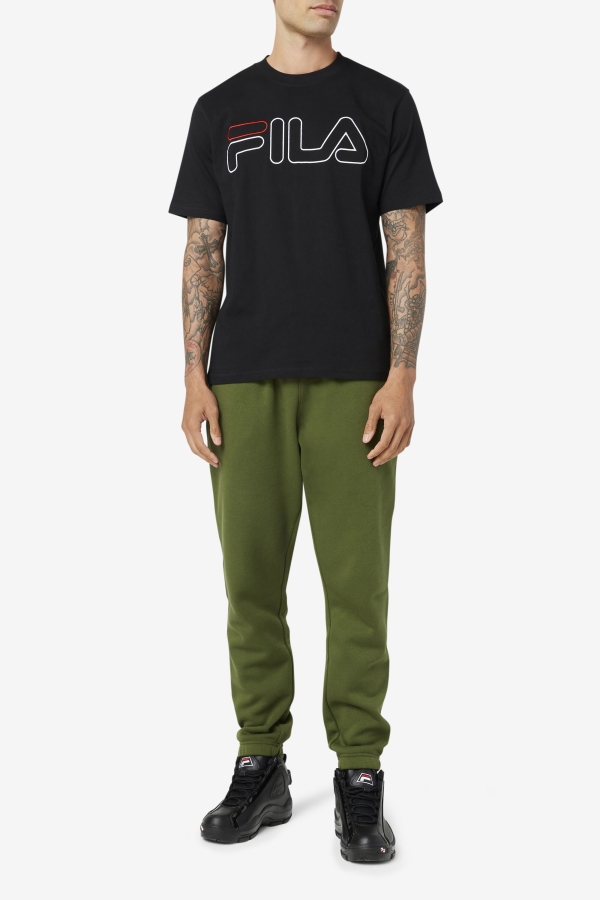Black-White-Red borough tee Fila