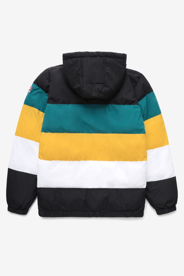 Black-Harbour Blue-Gold Fila giovanni puffa jacket
