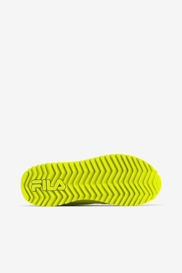 Women\'s Orbit Stripe Fila Yellow-Black-Brilliant White