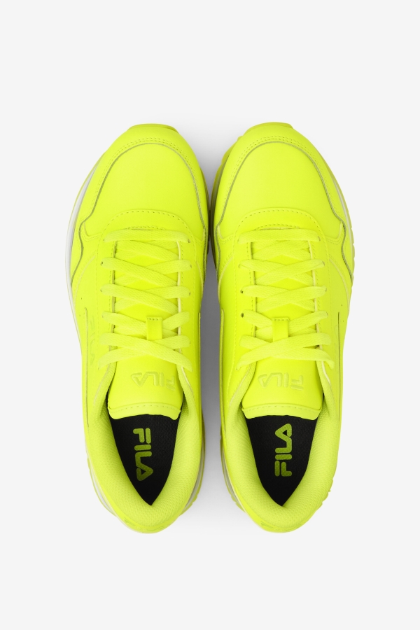 Women\'s Orbit Stripe Fila Yellow-Black-Brilliant White