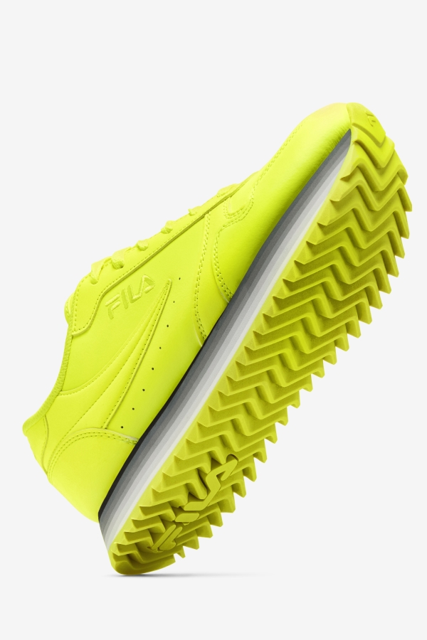 Women\'s Orbit Stripe Fila Yellow-Black-Brilliant White