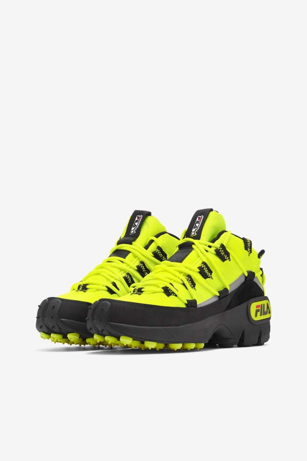 Yellow-Black-Red Women\'s Grant Hill 1 x Trailpacer Fila