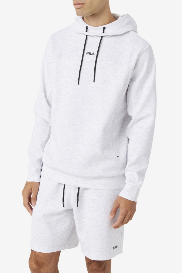 Aadheen Hoodie Bleached Marl-Black Fila