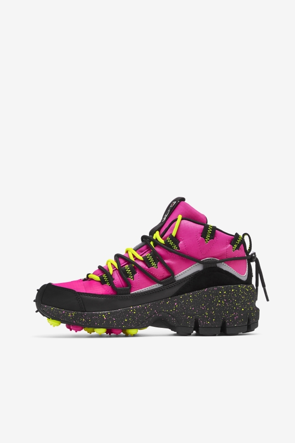 Women\'s Grant Hill 1 x Trailpacer Pink Glow-Black-Yellow Fila