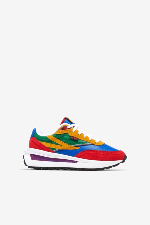 Blue-Red-Amazon Big Kids' Renno Premium Fila