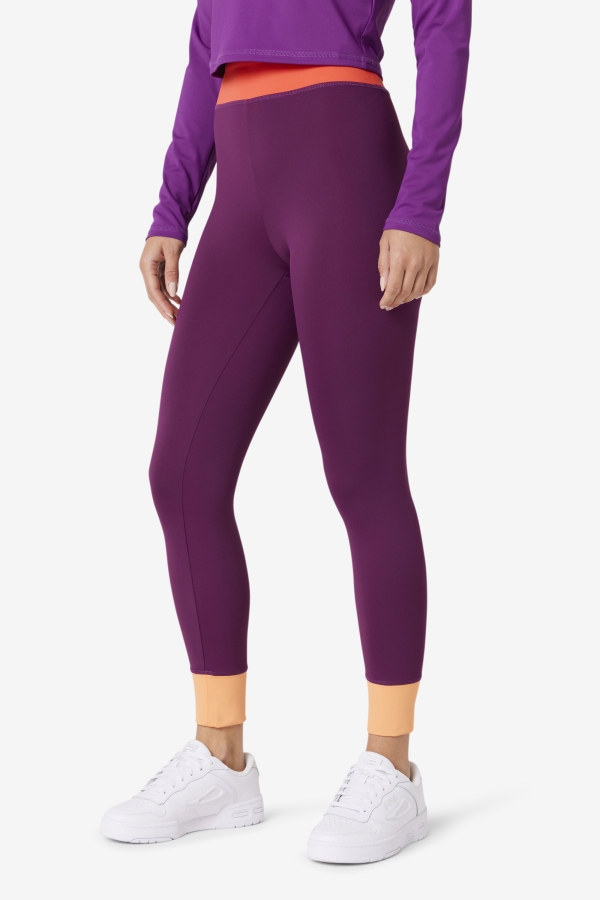 Fila Marnie Base Layer Legging Charisma-Crocus Petal-Cayenne