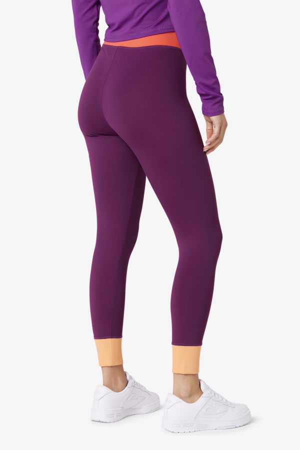 Fila Marnie Base Layer Legging Charisma-Crocus Petal-Cayenne