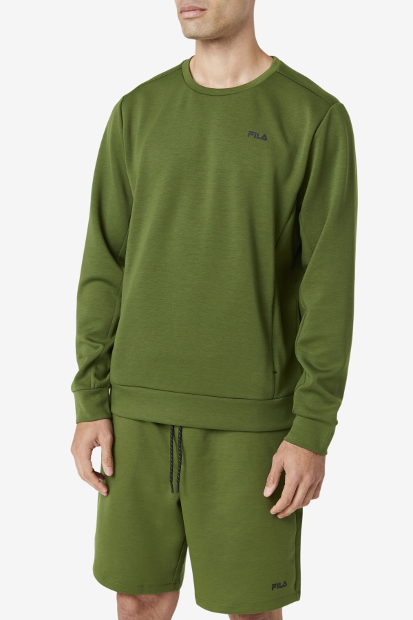 Emry Crew Fila Chive-Black