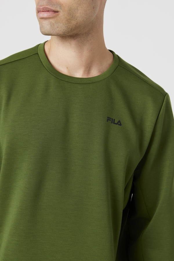 Emry Crew Fila Chive-Black