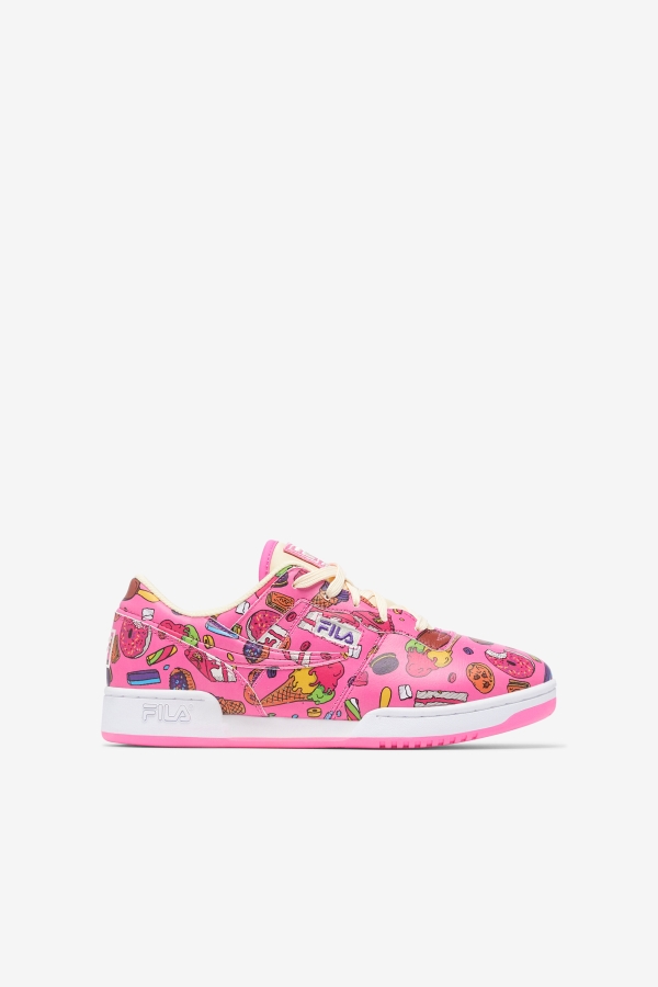 Sugar Plum-Purple-Lemon Fila Big Kids' Original Fitness