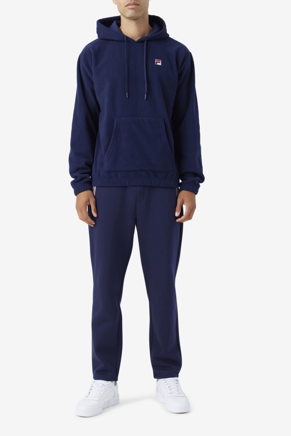 Fila Finn Fleece Hoodie Navy