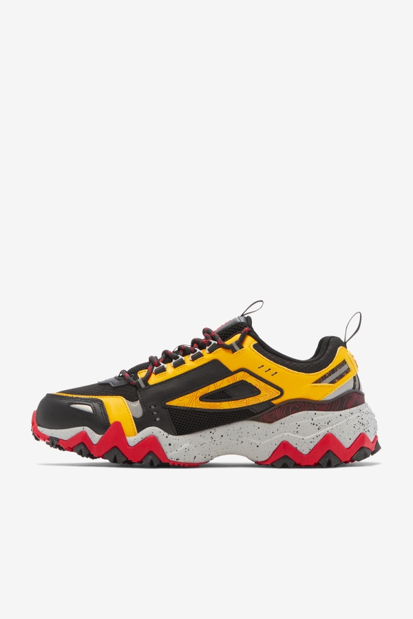 Black-Lemon-Red Men\'s Oakmont Tr Fila