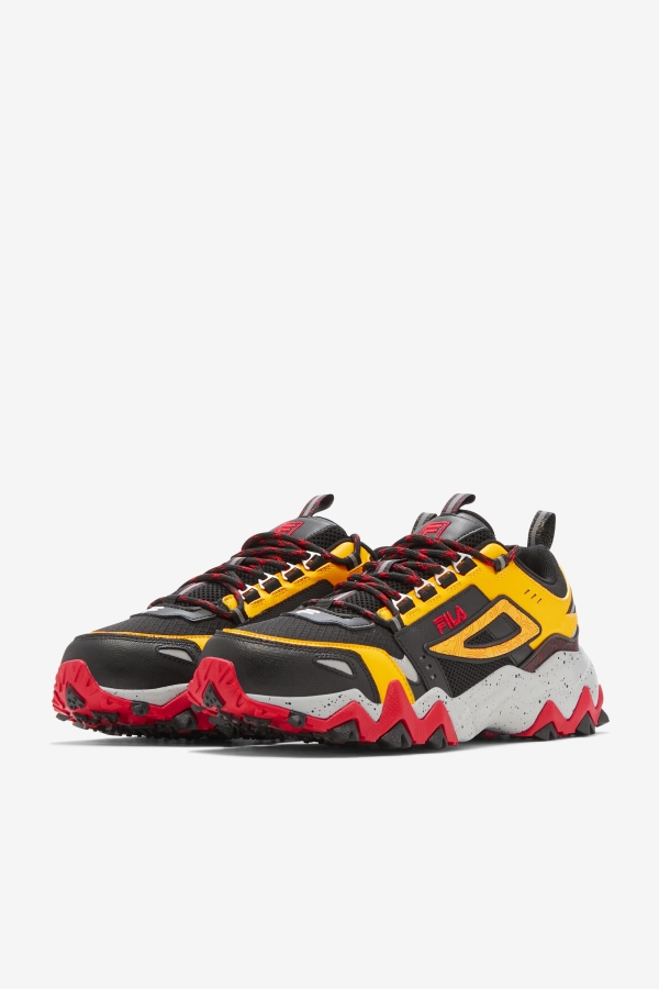 Black-Lemon-Red Men\'s Oakmont Tr Fila