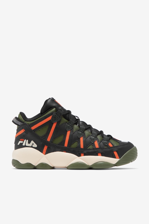 Chive-Ecru-Black Fila Men's Stackhouse Spaghetti