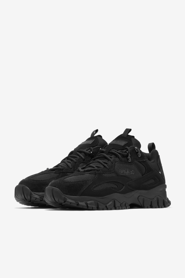 Fila Black-Metallic Silver Men\'s Ray Tracer Tr 2
