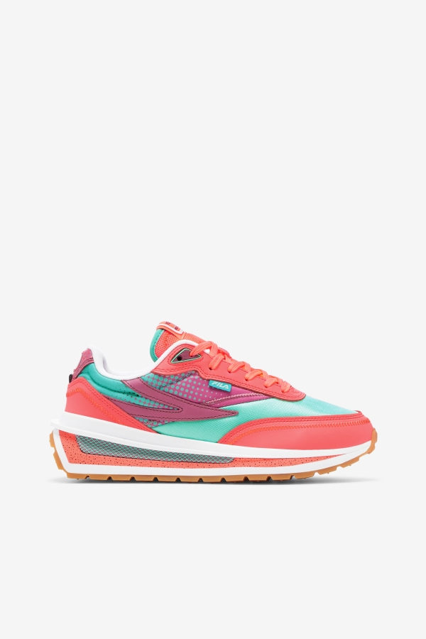 Women's Renno Cockatoo-Fiery Coral-Malaga Fila