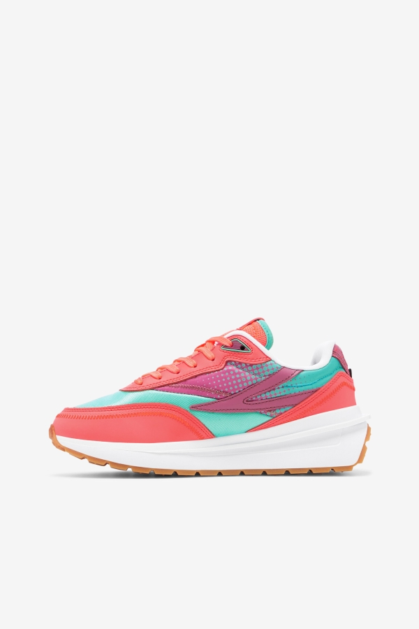 Women\'s Renno Cockatoo-Fiery Coral-Malaga Fila
