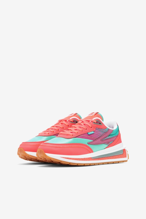 Women\'s Renno Cockatoo-Fiery Coral-Malaga Fila