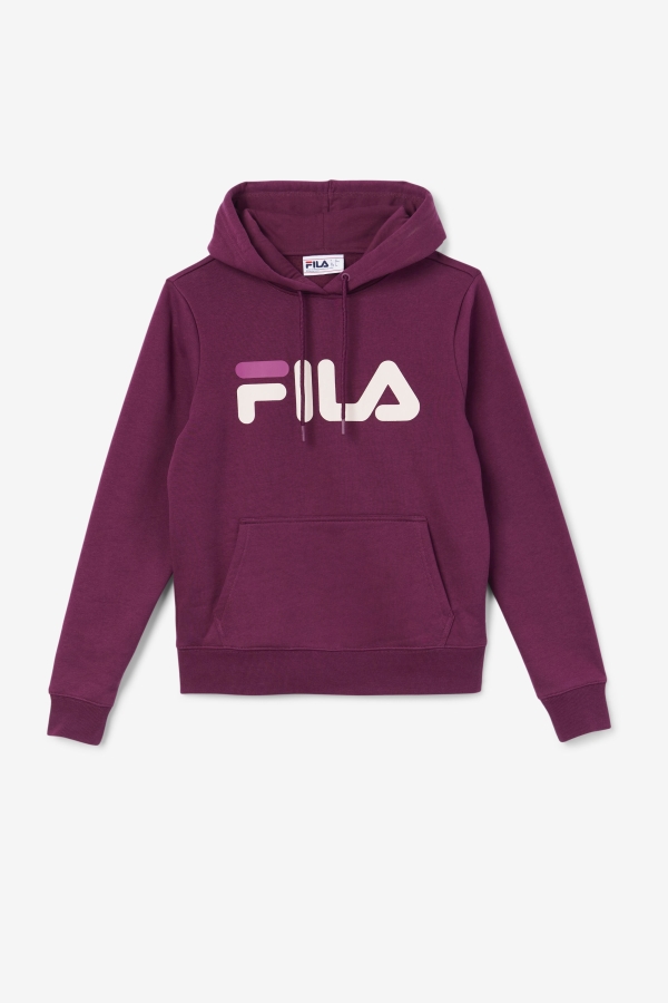 Lucy Hoodie Fila Grape Wine-Potpourri-Rouge