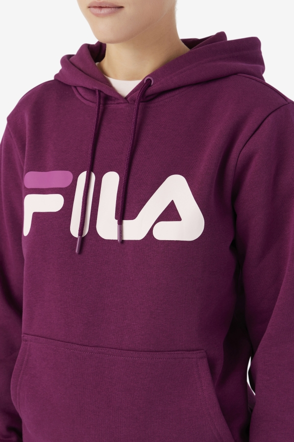 Lucy Hoodie Fila Grape Wine-Potpourri-Rouge