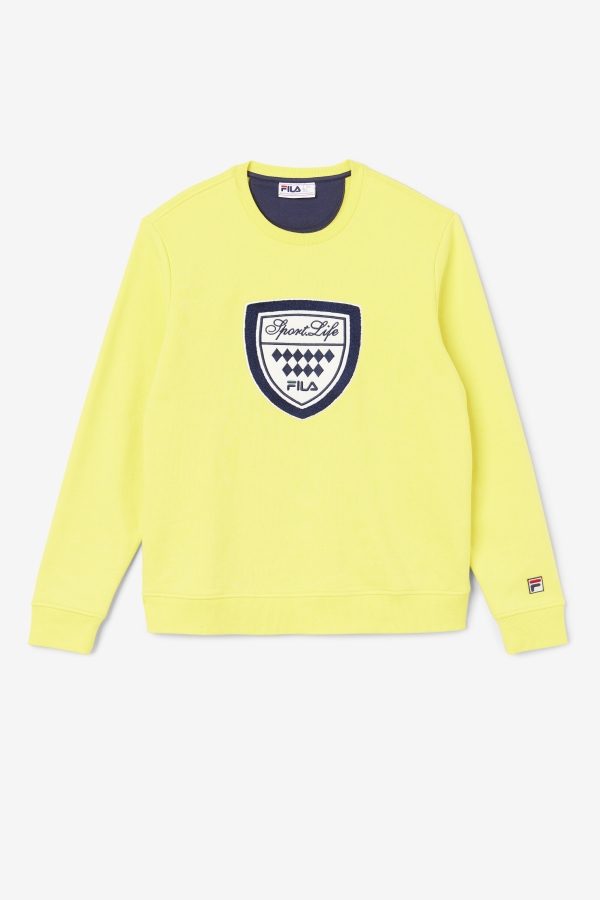 Kush Crew Fila Yellow-Navy-Gardenia
