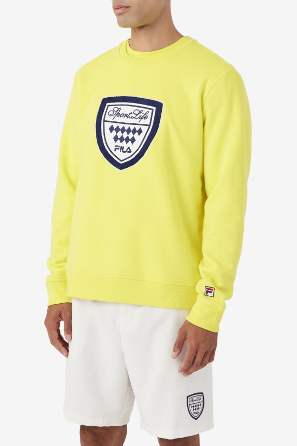 Kush Crew Fila Yellow-Navy-Gardenia